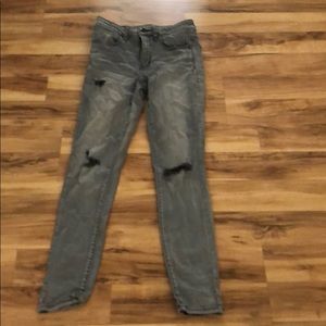 AE super super stretch high rise jegging